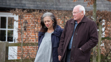 Couple going for a walk