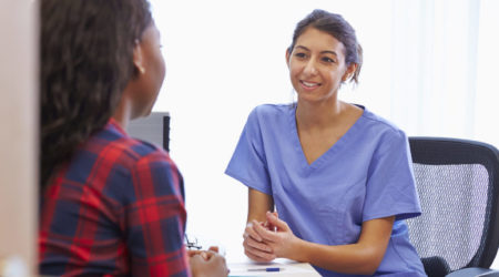 Patient Having Consultation With Doctor