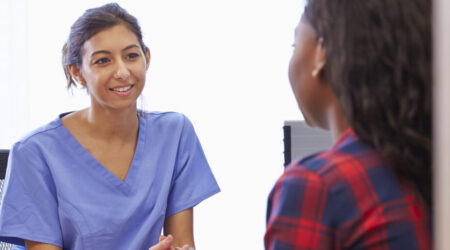 Patient Having Consultation With Doctor