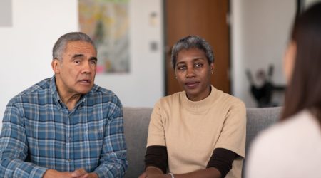 Couple at appointment