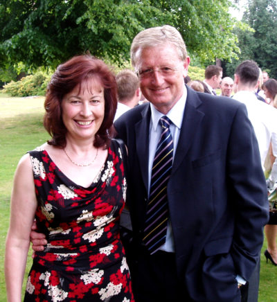 A photograph of Michael and his wife, Cathy