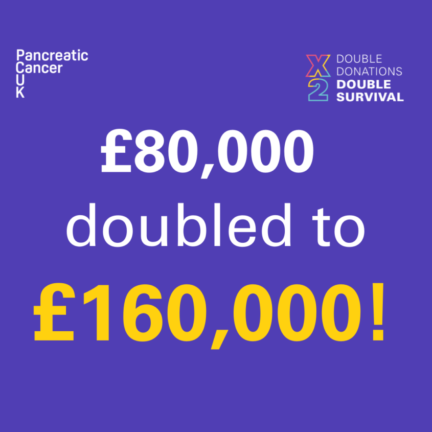 'Double Donations. Double survival.’