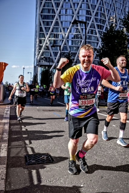 London marathon runner for Pancreatic Cancer UK