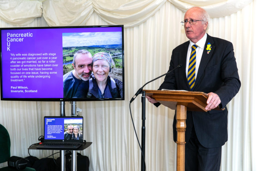 Raising our voices in UK parliament - Pancreatic cancer UK - Jim Shannon MP