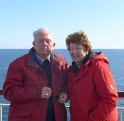 man and woman standing in front of the sea - clive - real life stories PCUK