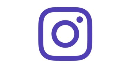 Instagram logo in PCUK brand colours