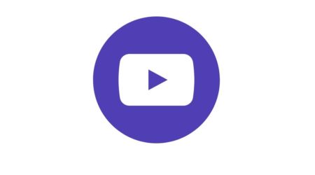Youtube logo in PCUK brand colours