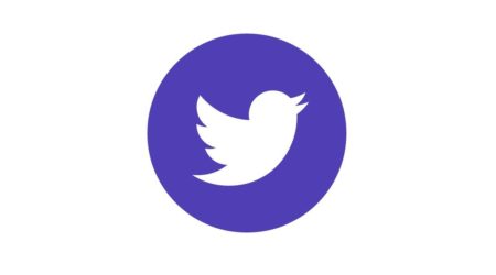 Twitter logo in PCUK brand colours