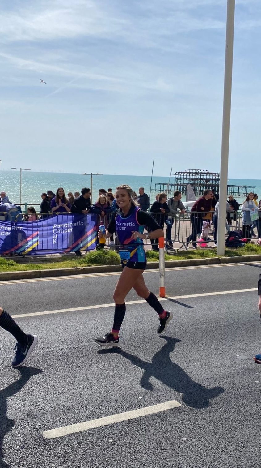 Brighton Marathon runner