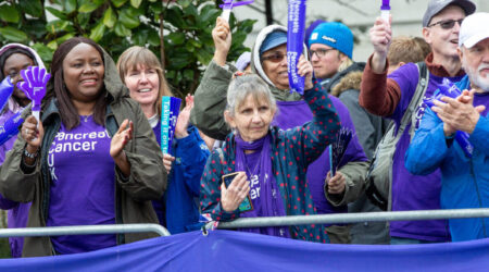 Pancreatic Cancer UK volunteers