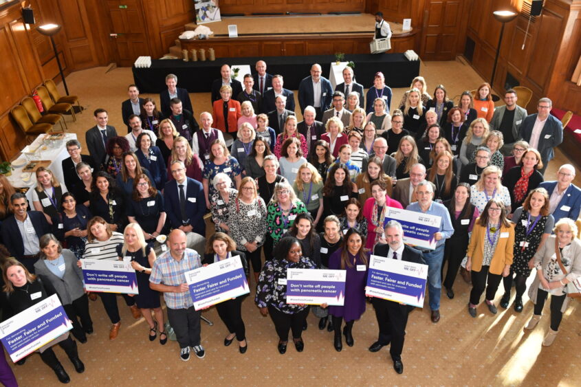 Hundred of health professionals support the launch of the Optimal Care Pathway at campaign event