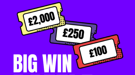 Pancreatic cancer big win raffle logo