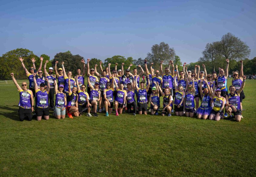 A team photo of our PCUK runners