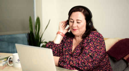 Nicci Murphy on the Support Line