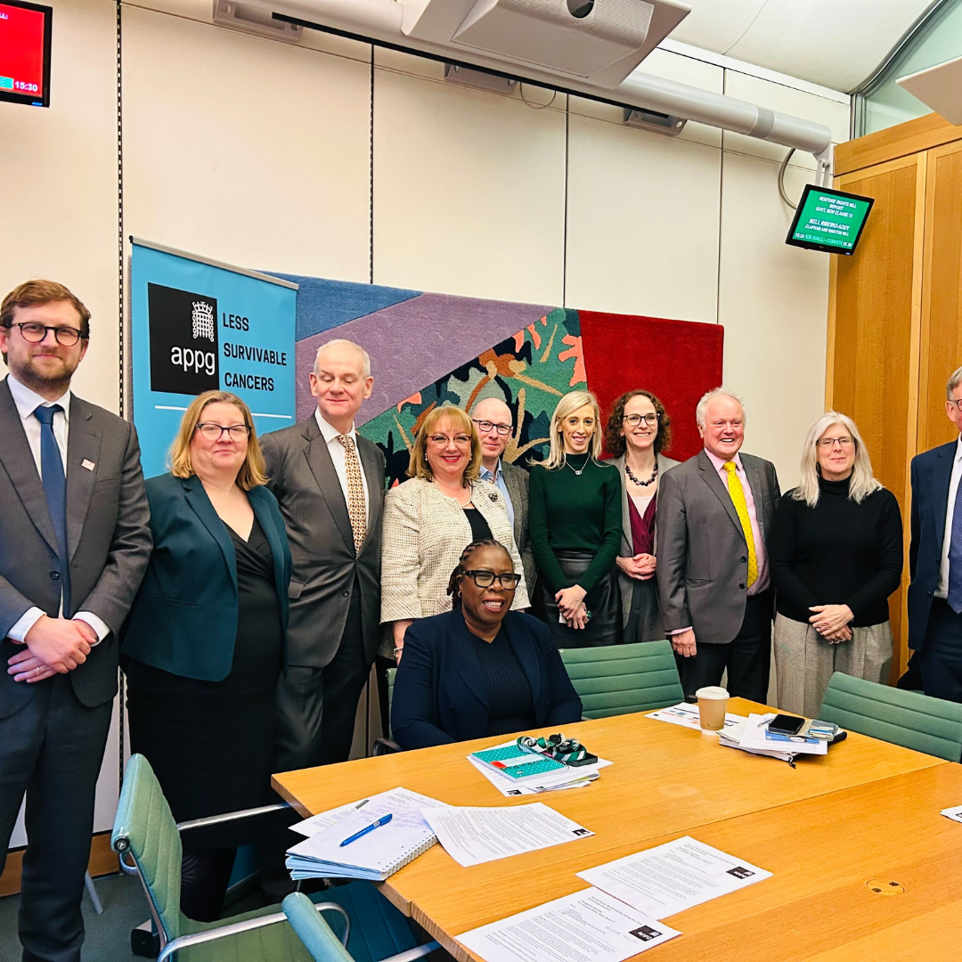 APPG on Less Survivable Cancers: 6 month update
