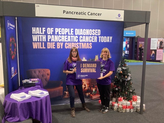 The team at our stand at Labour Party Conference last year
