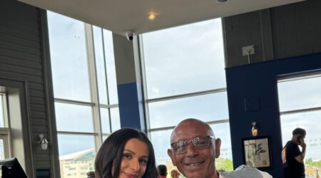 Steve with Courtney