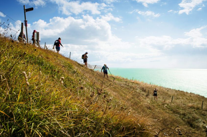 People walking in the Isle of Wight