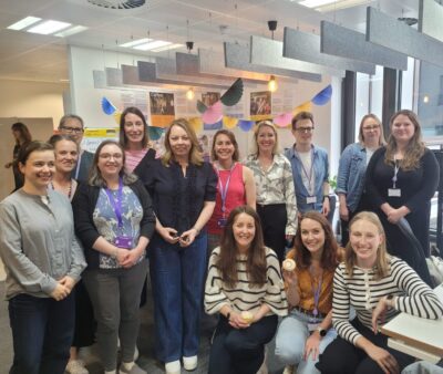 a group photo of staff and participants who were involved in the Services Reach Project