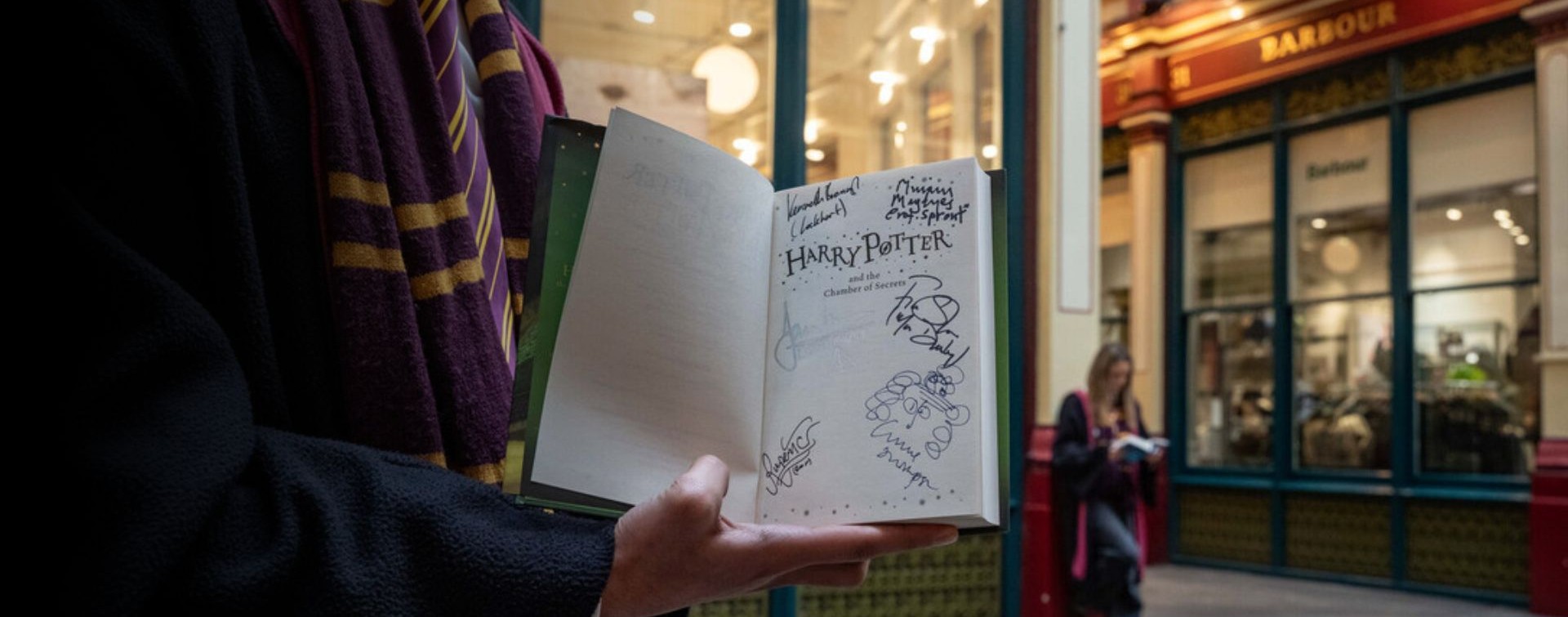 Win signed copies of all seven Harry Potter books