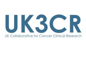 UK Collaborative for Cancer Clinical Research Logo in Dark Blue Font